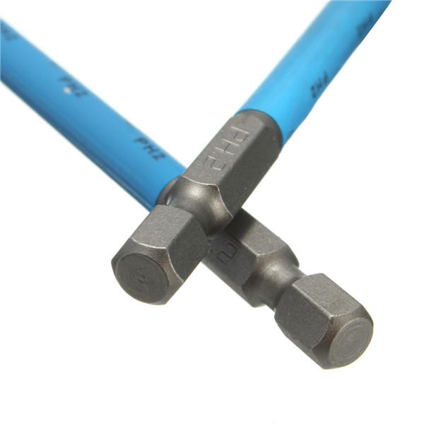Magnetic Hex Screwdriver Bit Set | 25-150mm Long | Anti Slip Torx PH2 - Image 5